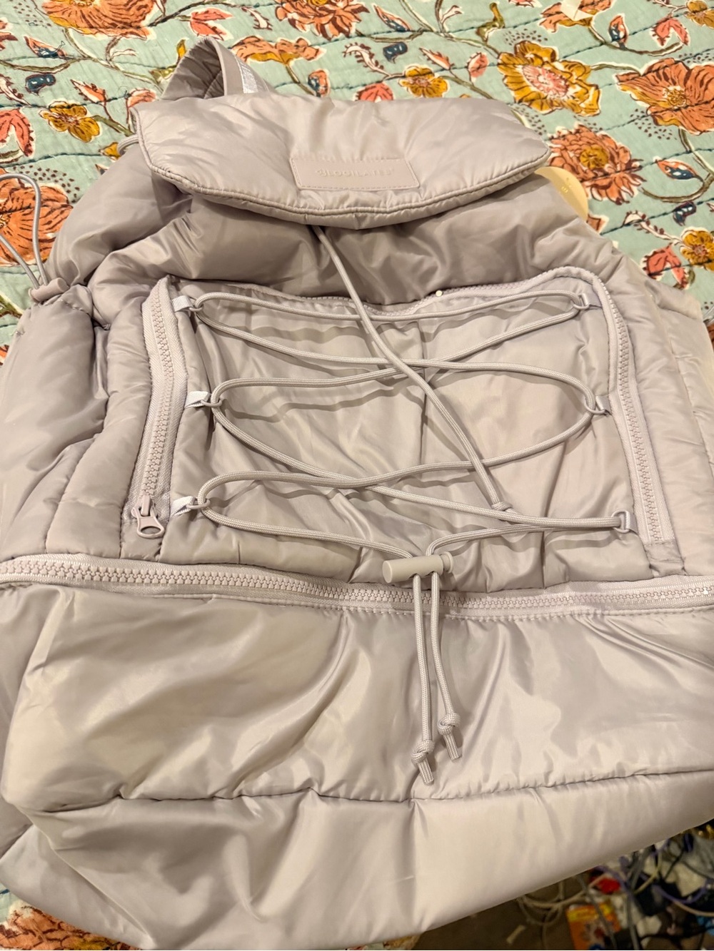 Blogilates light purple backpack new lavender